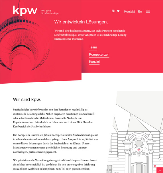 Web design for lawyers Berlin