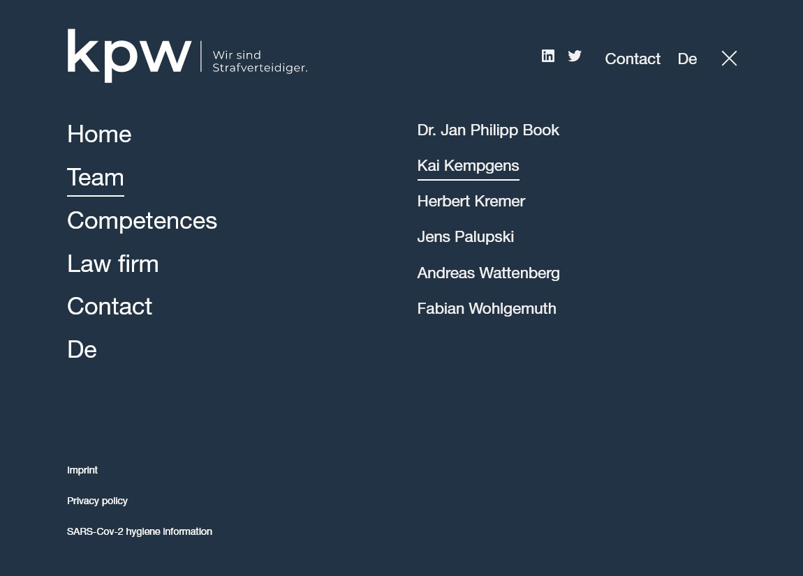 Webdesign Anwalt Website Berlin